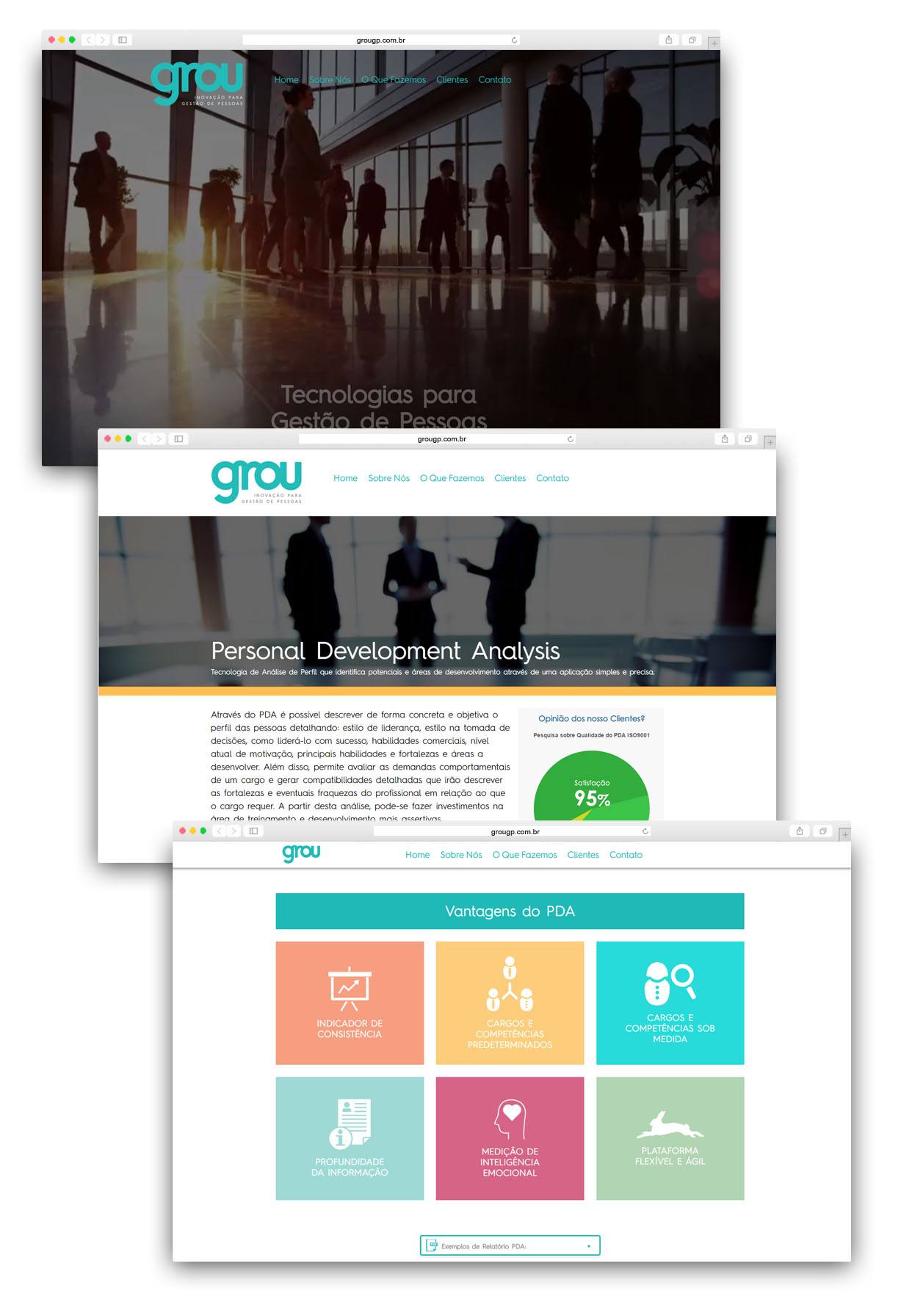 criação de site