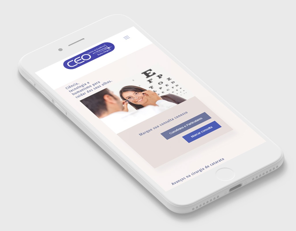 criação de site mobile